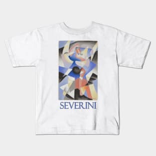 The Dancer by Gino Severini Kids T-Shirt